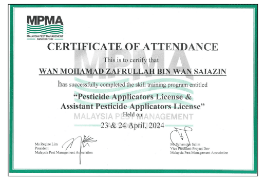 certificate 4